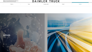 Suppliers - Daimler Truck - truck supplier