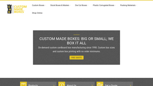 Custom Cardboard Boxes | Custom Sizes & Logos | Custom Made Boxes - customized box supplier