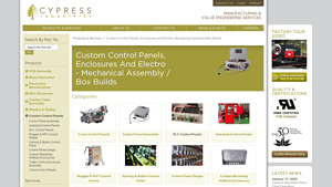 Custom Control Panels, Enclosures and Electro- Mechanical Assembly/Box ... - electrical control panel manufacturers