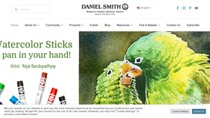Home - DANIEL SMITH Artists' Materials - watercolour paint suppliers