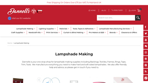 Lampshade Making - Dannells - lamp shade supplier