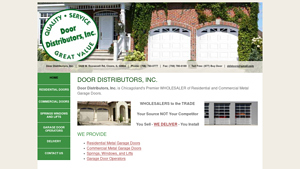 Door Distributors, Inc | Chicagoland wholesaler of residential and ... - door supplier chicago