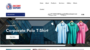 DECENT EXPORT - T-Shirts Manufacturer, Wholesaler in India - shirt supplier t shirt wholesale