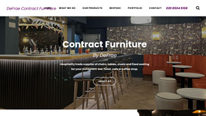 Contract Furniture by DeFrae - UK Hospitality Supplier - contract furniture suppliers