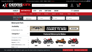 Motorcycle Parts - Shop Aftermarket & Replacement Parts - Dennis Kirk - motorcycle parts supplier