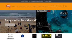 Metal Detectors from Garrett XP All fossicking gear and tours - metal detecting equipment supplier