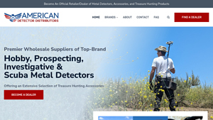American Detector Distributors - metal detecting equipment supplier