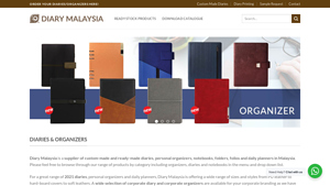 Diary Malaysia - Supplier of Diaries & Organizers - customized planner supplier