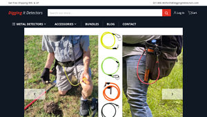 Metal Detecting Store - Authorized Dealer On Detector and Accessories - metal detecting equipment supplier