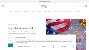 Beads, Beading, & Jewelry Supplies | Auntie's Beads Direct - supplier of beads