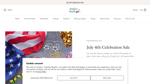 Beads, Beading, & Jewelry Supplies | Auntie's Beads Direct - jewelry supplier
