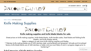 Knife Making Supplies - Discount Cutlery - knife making supplier