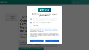 Top 26 largest US Semiconductor Equipment & Materials ... - Disfold - semiconductor equipment supplier