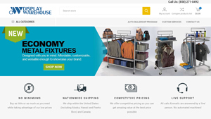 Display Warehouse | Retail Fixtures, Display Cases and Store Supplies - retail supplier