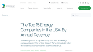 The Top 15 Energy Companies in the USA Listed | Diversegy - best energy supplier