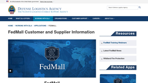 FedMall > Defense Logistics Agency > FedMall Information - army supplier