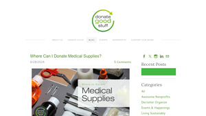 Where Can I Donate Medical Supplies? - DONATE GOOD STUFF - used medical equipment supplier