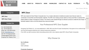 China WPC Door Manufacturers, Suppliers, Factory - Wholesale Customized ... - china wpc door supplier
