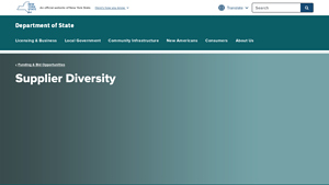 Supplier Diversity - Department of State - diversity supplier