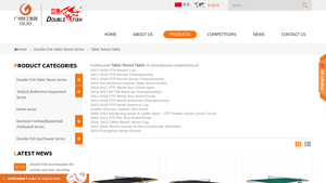 Official Table Tennis Table,Durable Ping Pong Table-doublefish.com - pingpong table supplier china