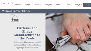Drapes-UK Homepage - Drapes-UK - curtain supplier and makers