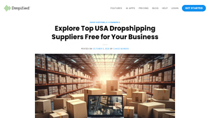 Explore Top USA Dropshipping Suppliers Free for Your Business - Dropified - free dropshipping suppliers usa