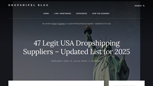 47 Legit US Dropshipping Suppliers (Updated for 2023!) - dropshipping supplier