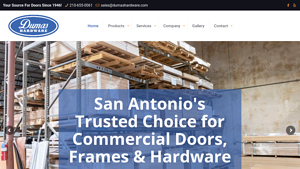 South Texas Commercial Door | Dumas Hardware | San Antonio Doors - commercial door supplier