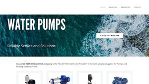 Water Pump Suppliers in Dubai- UAE - water pump supplier