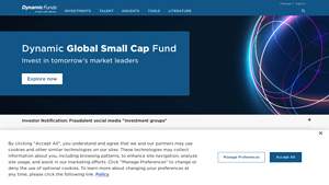 Dynamic Funds - dynamic suppliers