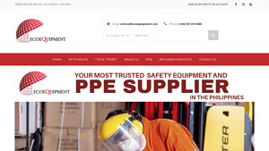 Ecoequipment PPE Philippines - Safety Shoes and PPE Manila, Philippines - ppe supplier