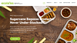 Eco-Friendly Bagasse Tableware manufacturers in india | Ecolates - disposable tableware supplier
