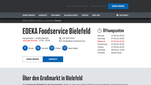 EDEKA Foodservice Bielefeld | Lebensmittel-Großhandel - commercial food supplier