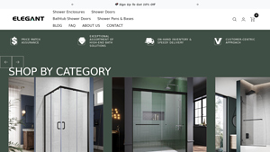 Elegant Shower Doors & Enclosures | Online Shop - shower door supplier