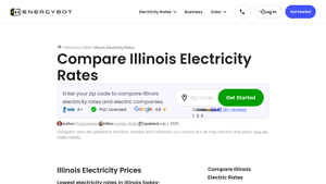 Compare Illinois Electricity Rates - Find the Best Electric Plans - cheapest energy supplier in illinois