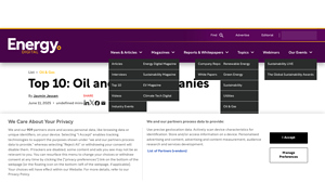 Top 10: Oil and Gas Companies | Energy Magazine - biggest oil supplier in the world