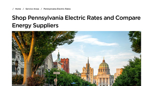Shop Pennsylvania Electric Rates | Energy Harbor - electric supplier rates in pa