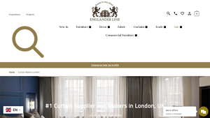 Curtain Makers London - Englanderline - curtain supplier and makers