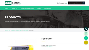 Food Cart Manufacturers, Suppliers & Exporters in UAE, UAE Dubai ... - food cart supplier