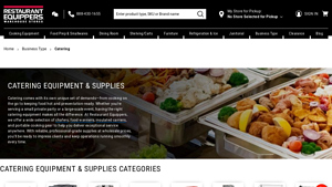 Commercial Catering Equipment & Supplies - Restaurant - Equippers - catering supplier