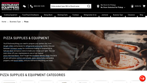 Pizza Supplies & Equipment - Restaurant Equippers - pizza supplier