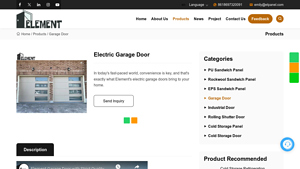 China Electric Garage Door Suppliers - Good Price Electric Garage Door ... - electric garage door supplier china