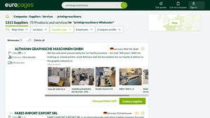 printing machinery Wholesaler Munich, Nuremberg and Bavaria - printing equipment supplier