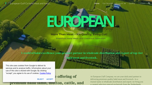 European Gulf Co halal meat and livestock. - halal meat supplier
