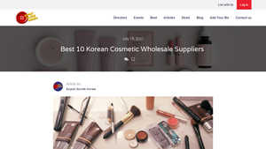 Best 10 Korean Cosmetic Wholesale Suppliers - Expat Guide Korea - korean cosmetics supplier