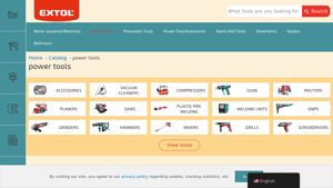 EXTOL - Wholesale Power Tool Supplier & Manufacturer - power tools supplier