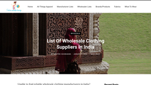 List Of Wholesale Clothing Suppliers In India - garment supplier india