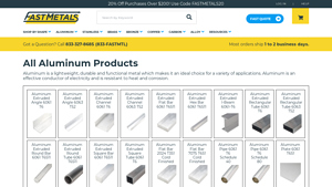 Aluminum Metal Stock Supply - Cut to Size - FastMetals.com - aluminium metal suppliers