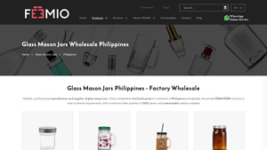 Glass Mason Jars Manufacturer Factory Philippines, Supplier, Wholesale ... - mason jar supplier