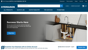 Plumbing Supplies, HVAC Parts, Pipe, Valves & Fittings - Ferguson - plumbing supplier